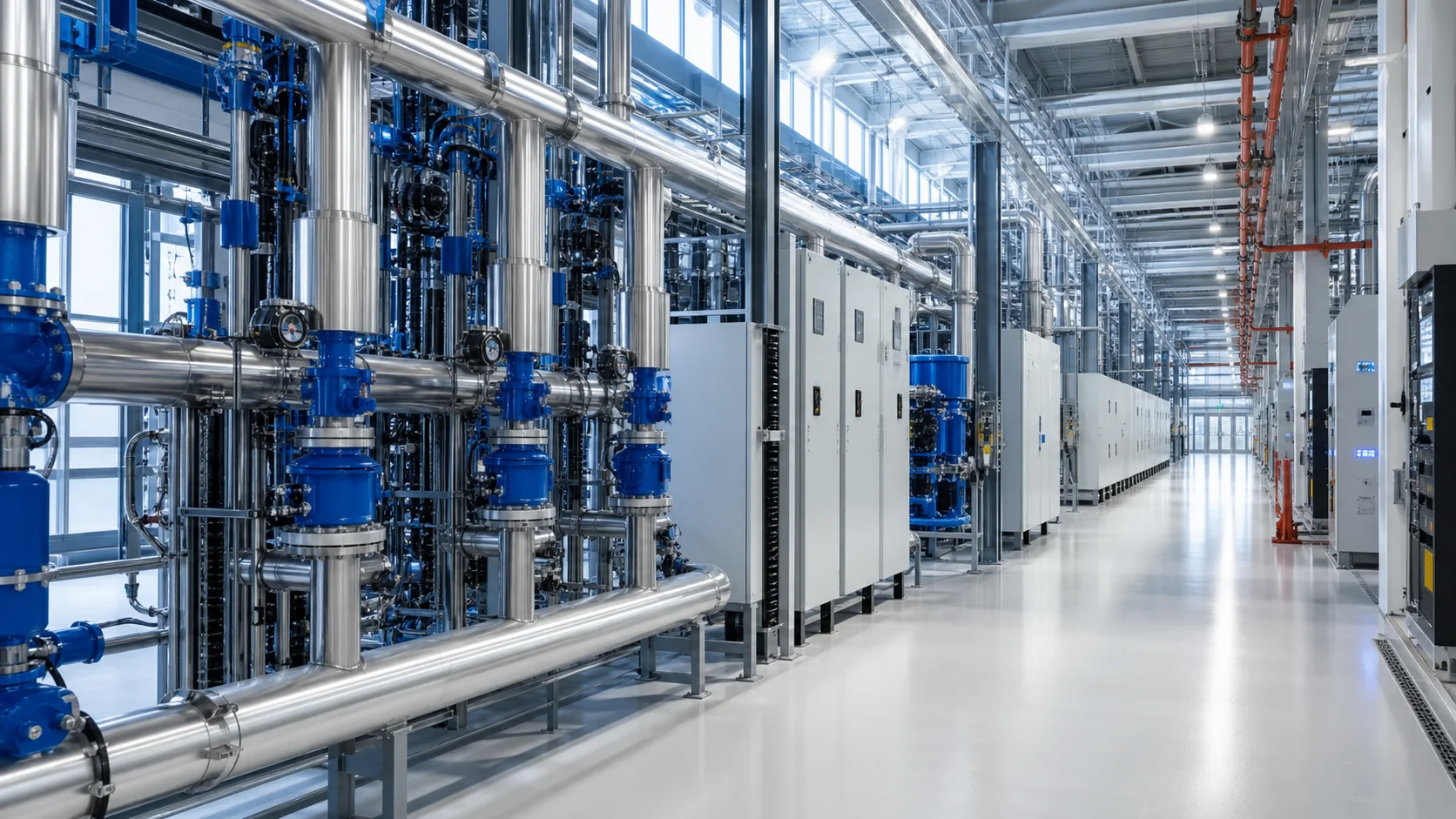 Advanced liquid cooling and power systems inside a data centre